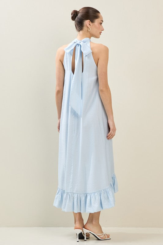 Baby Blue High Low Dress