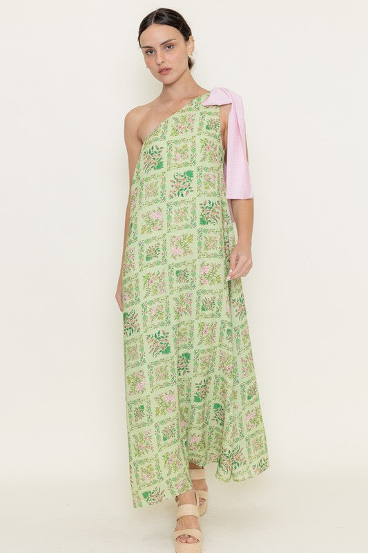 Townes One Shoulder Maxi