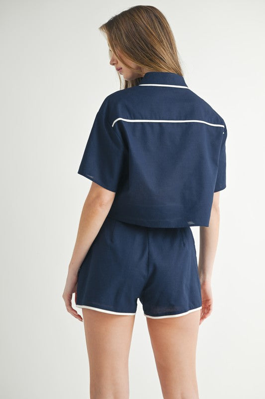 Navy & White Captain Set