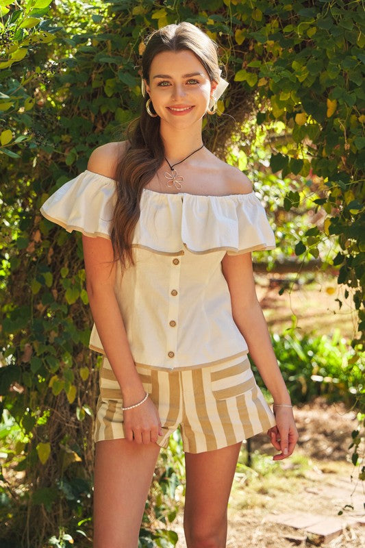 Sydney Ruffle Top