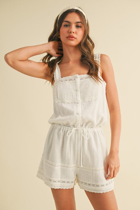 Dove Romper