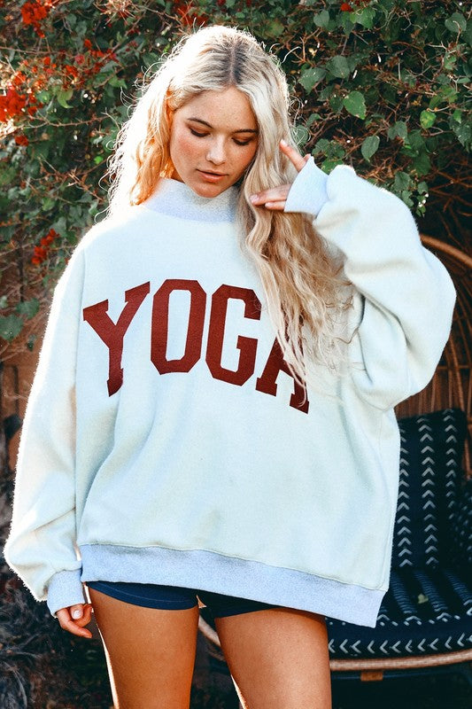 Pilates x Yoga Mockneck