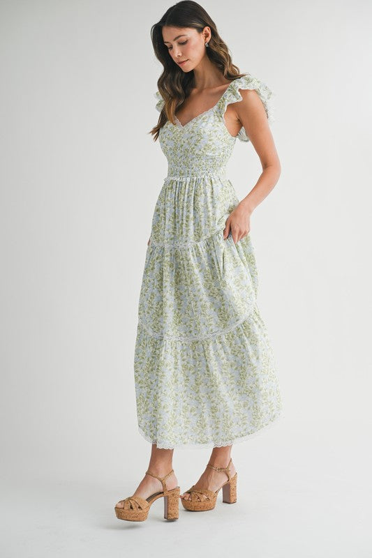 Blue Garden Dress