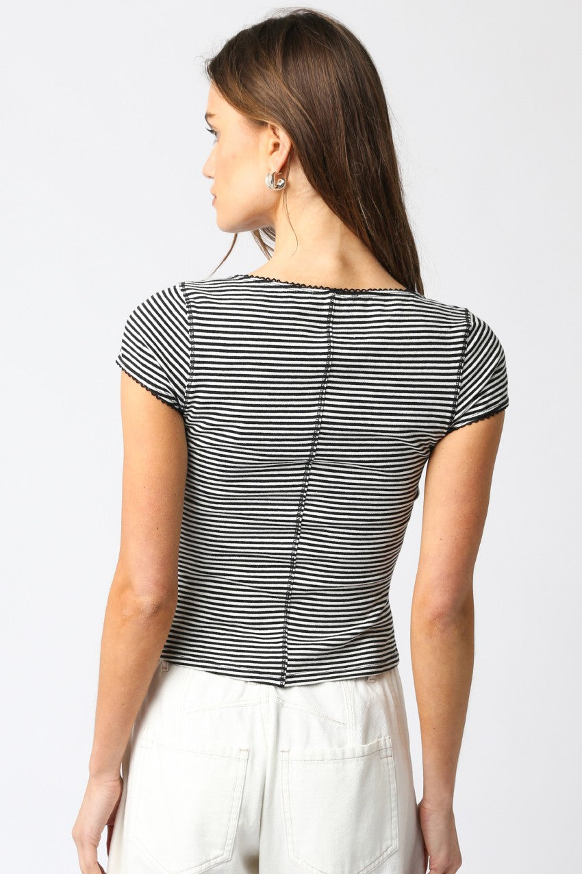 The Rue Stripe Top