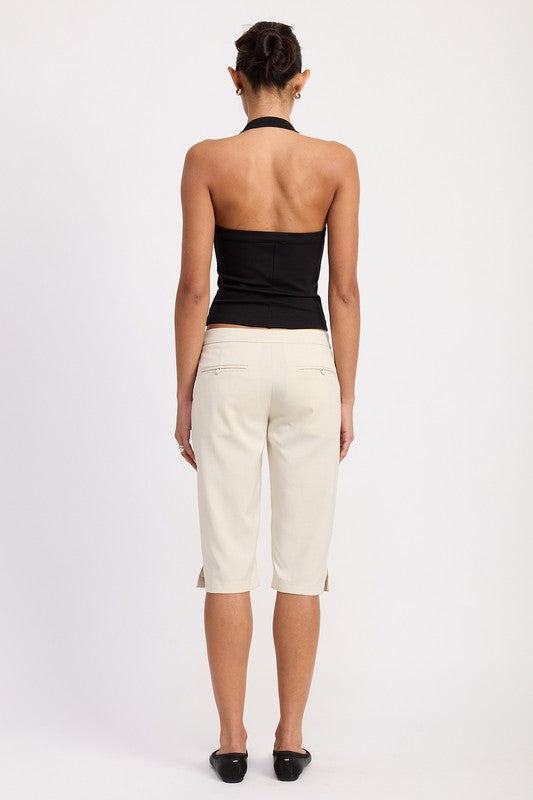 Sculpt Halter Top (Black)