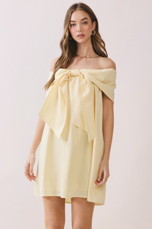The Belle Bow Dress