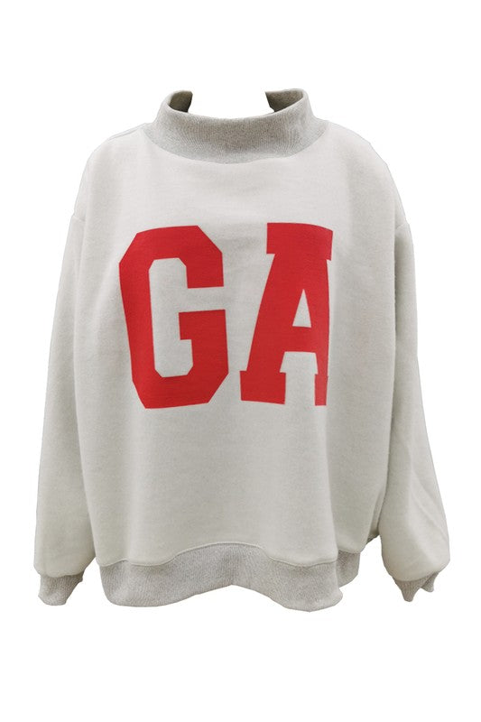 Georgia x GA Mockneck (PRE-ORDER (1 week)/Restock)