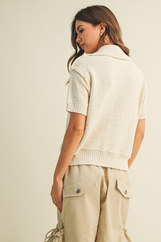 The Cozy Button Knit