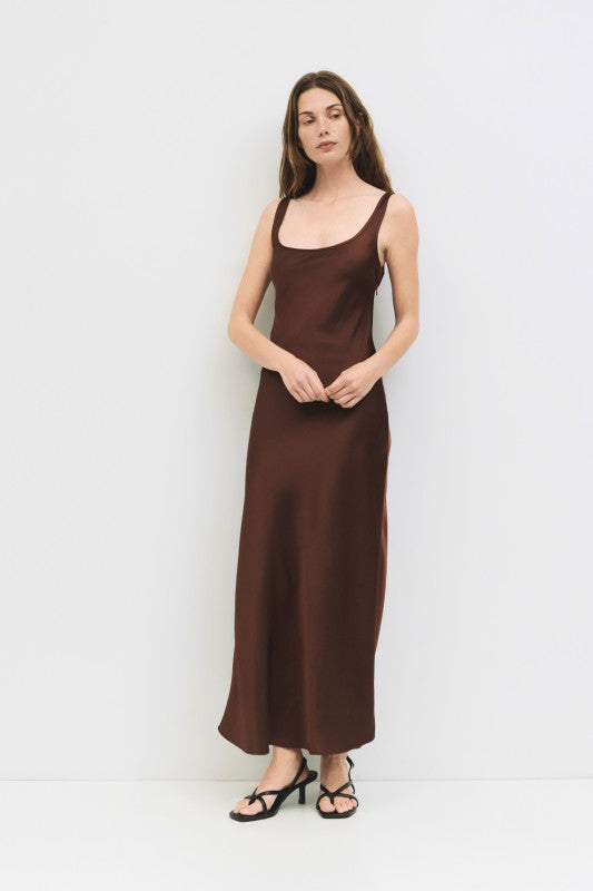Espresso Slip Dress