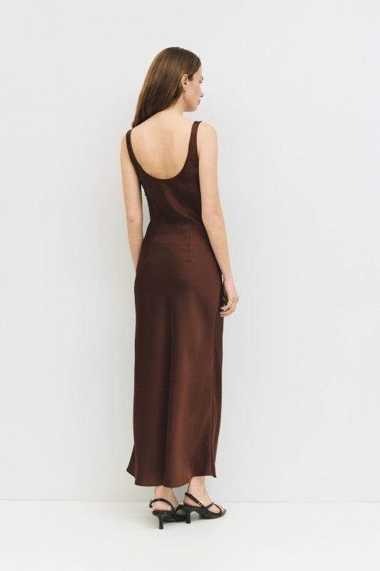 Espresso Slip Dress