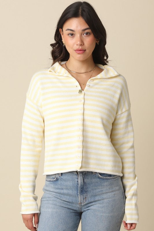 The Daisy Stripe Sweater