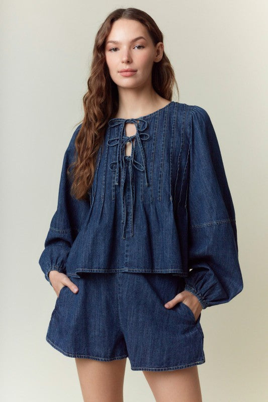 Pumpkin Patch Denim Set