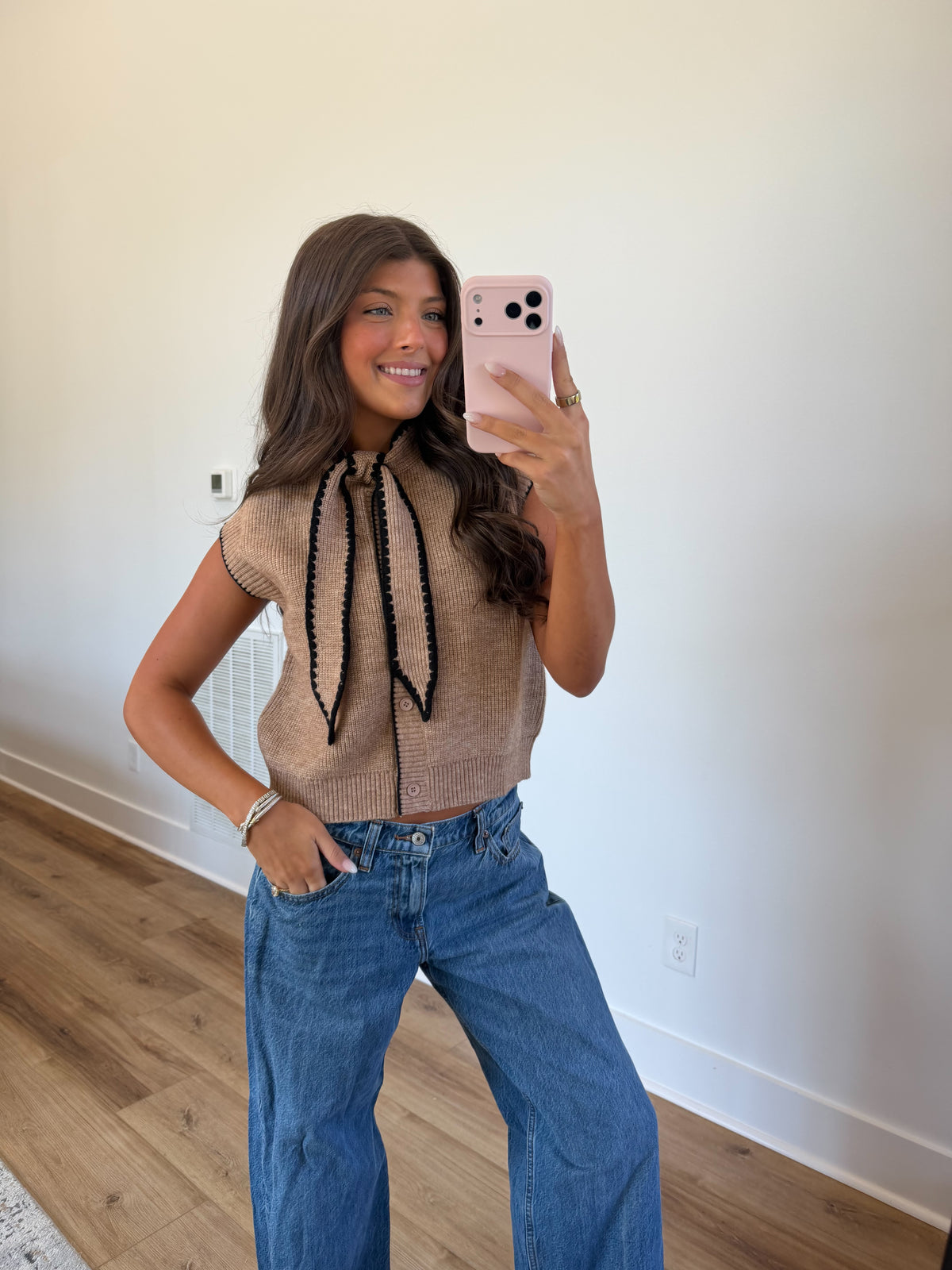 Necktie Knit Vest