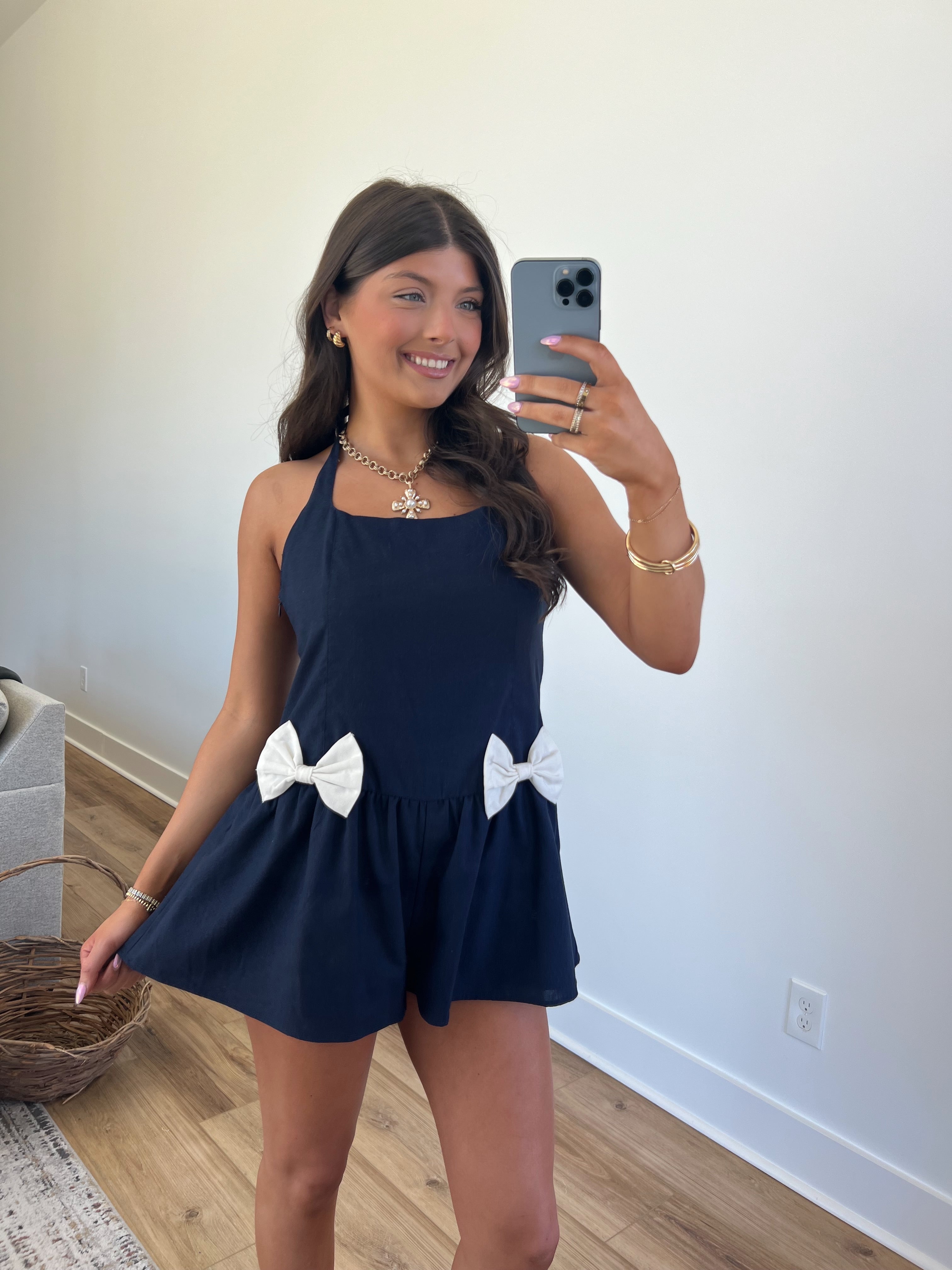 Talyn Bow Romper