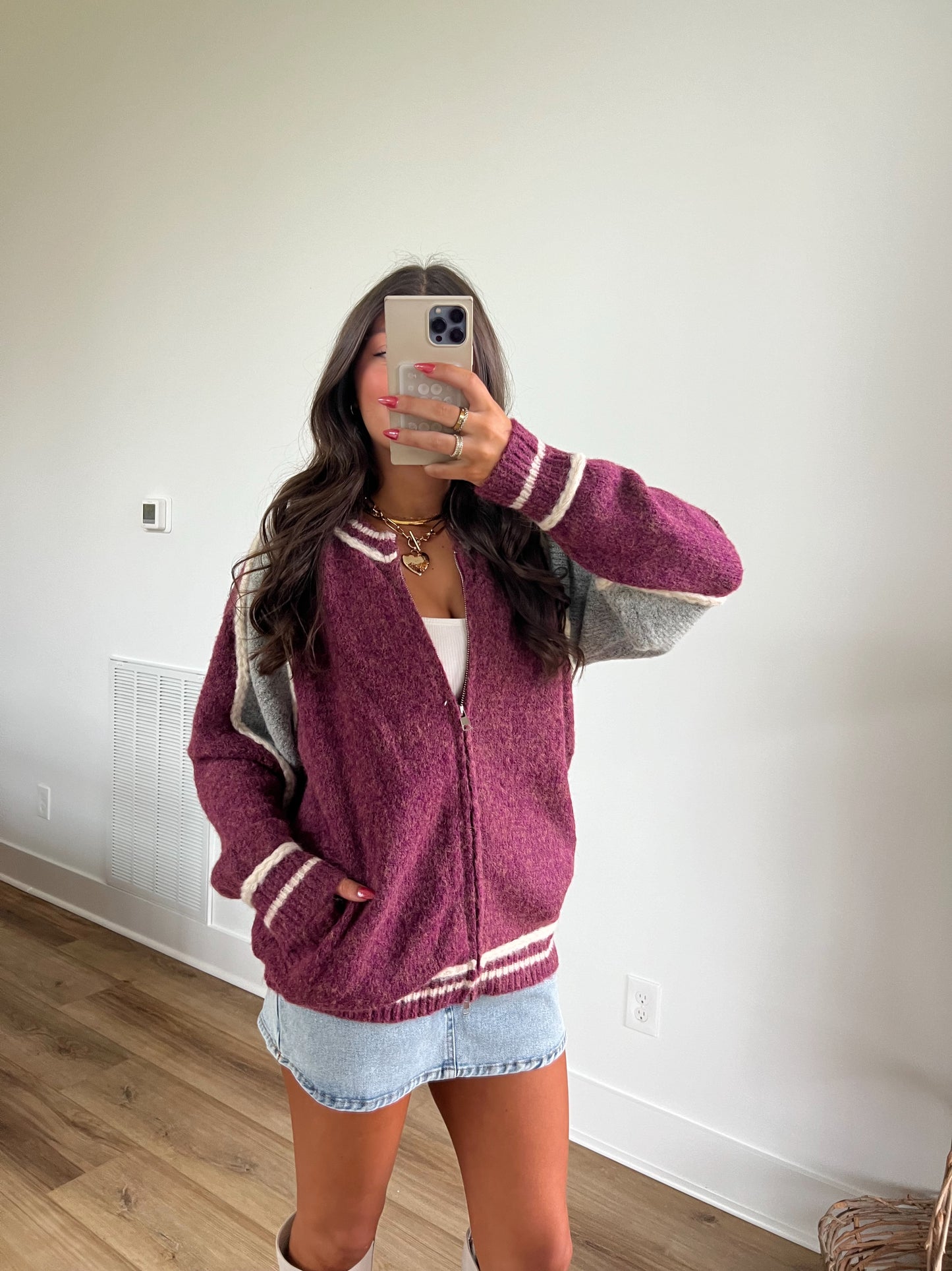 Plum Vintage Jacket