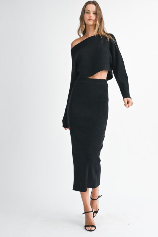 The Refined Rib Set (Black)