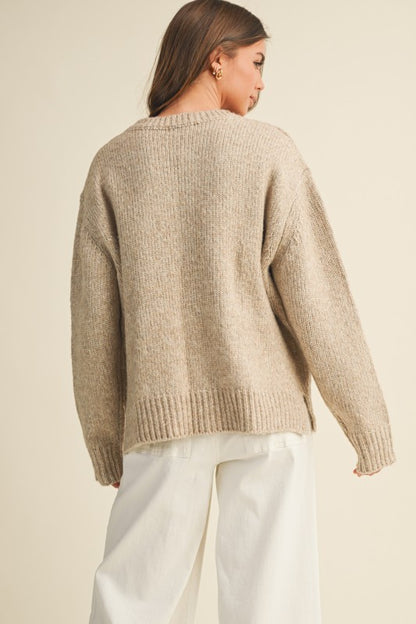 Snuggle Up Sweater (Cream)
