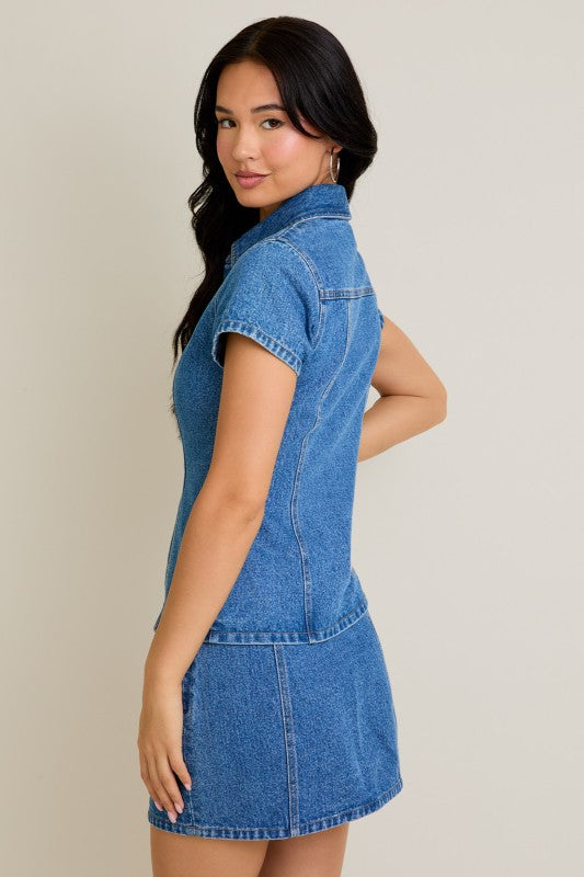 Cider Wash Denim Set