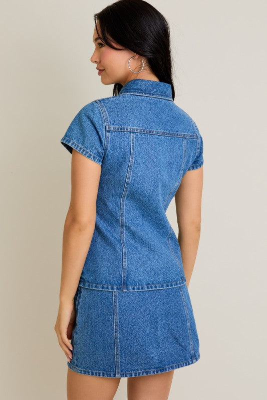 Cider Wash Denim Set