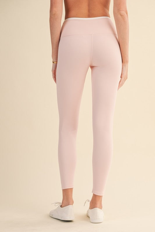 Pink Layered LEGGINGS
