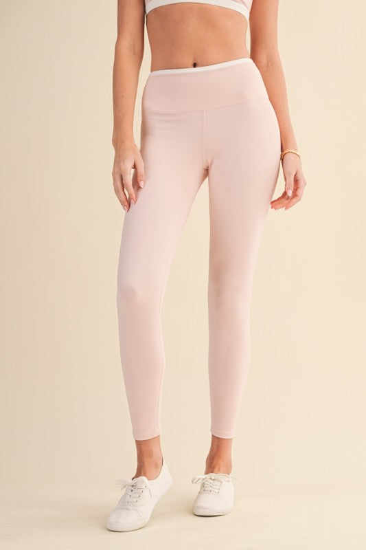Pink Layered LEGGINGS