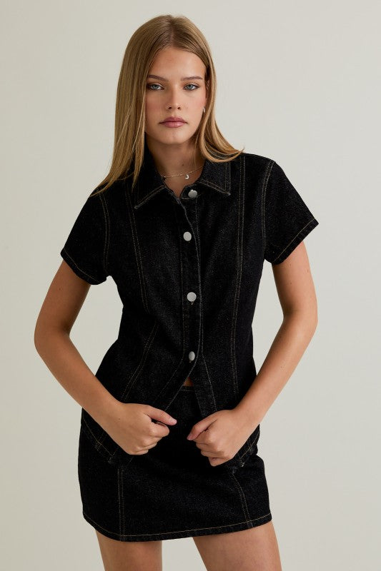 Mulled Wash Denim Set