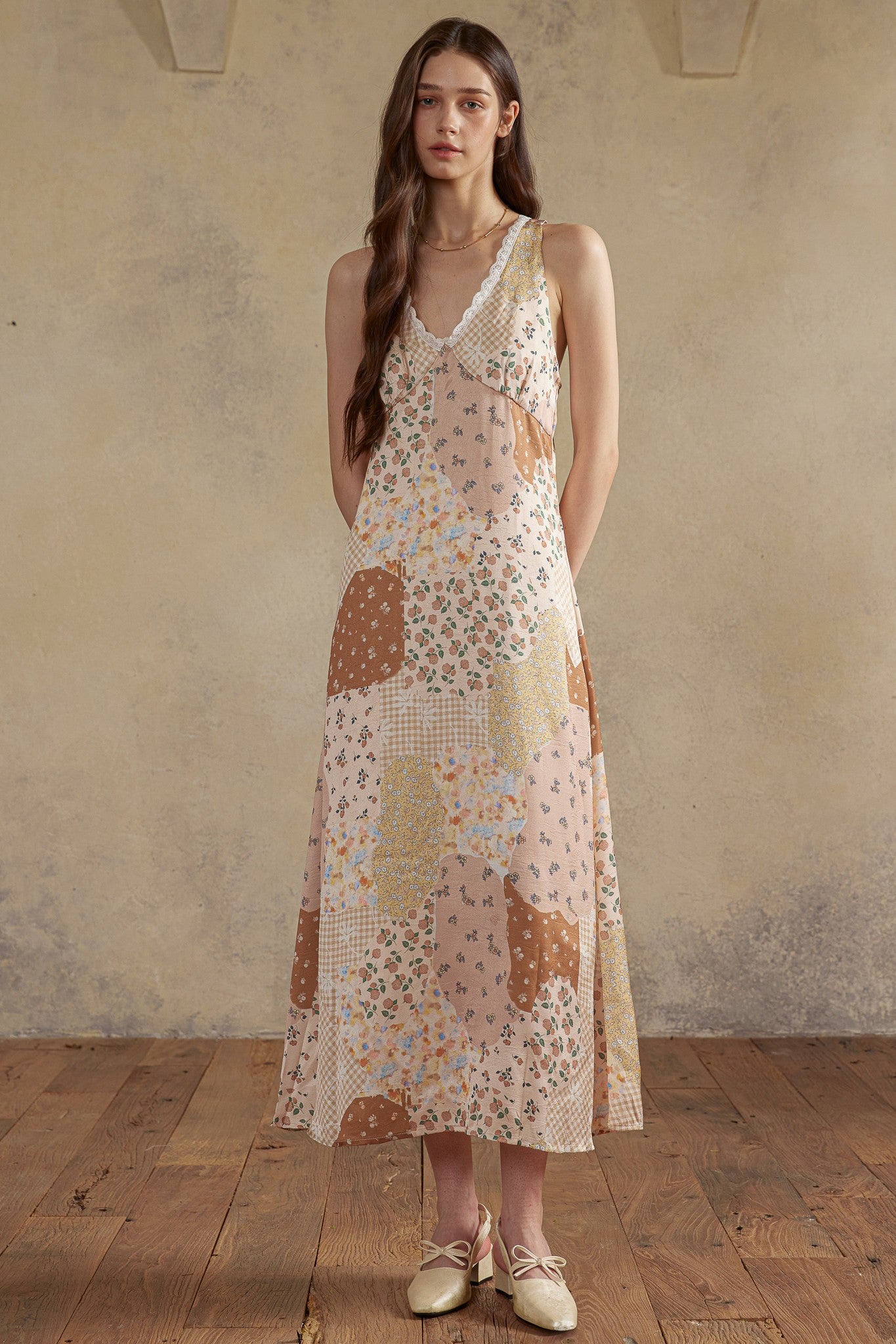 Cottage Quilted Midi