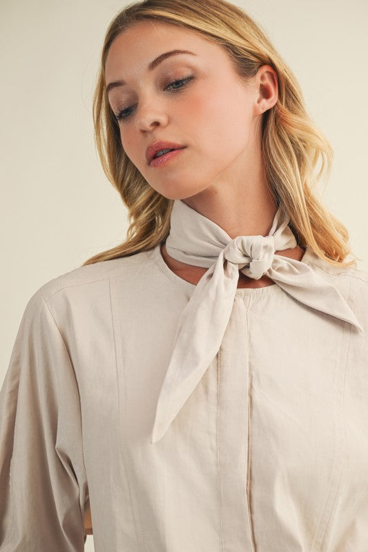 Cream Chateau Blouse(PRE-ORDER (1-2 week)/ Restock)