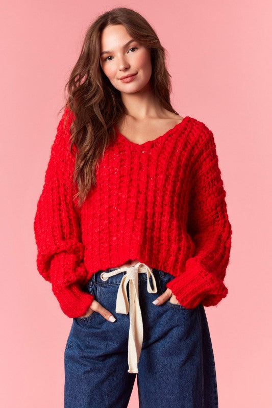 Cardinal Cozy Knit