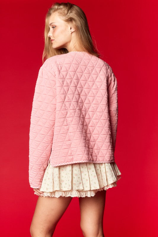Be Mine Quilted Jacket