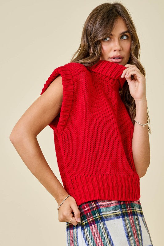 Red Wonderland Knit