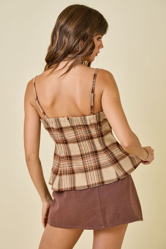 The Brielle Peplum Top