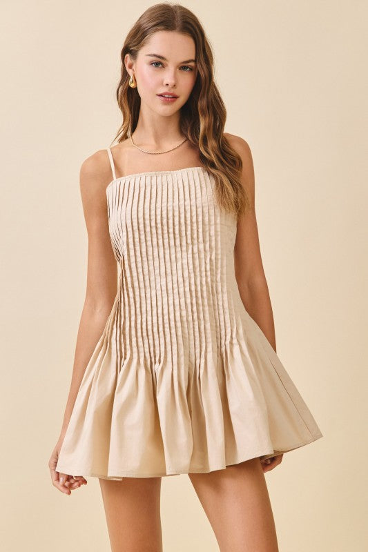 Madeleine Pleats Dress