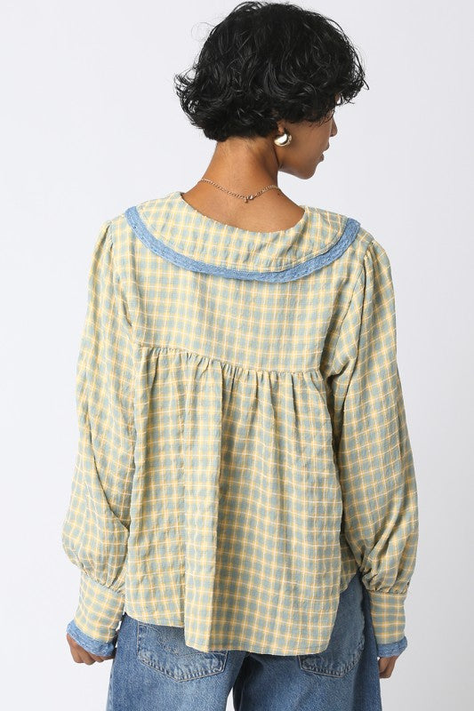The Butter & Blue Top