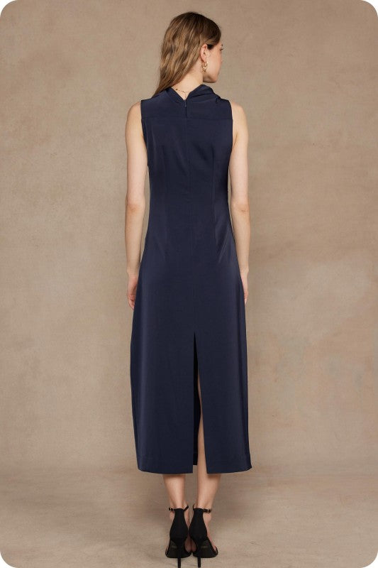 The Amara Dress (Navy)