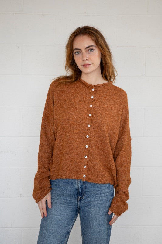 Best Dress Cardigan (Pumpkin Spice)