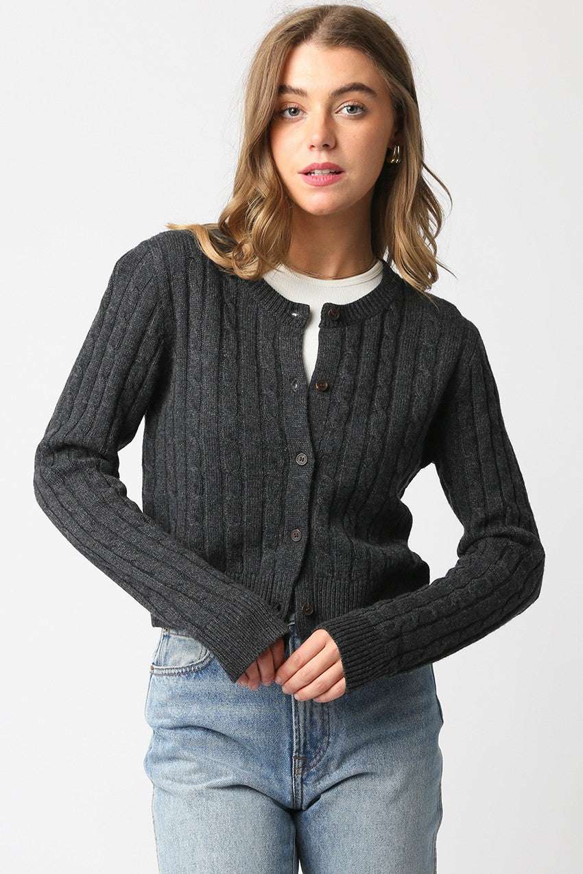 The Classic Cable Cardi