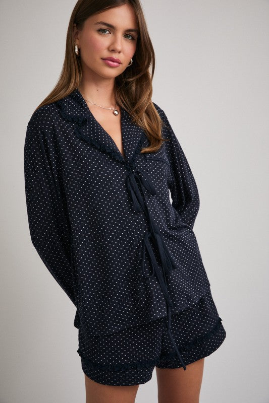 Polka-Dot Butter Pjs