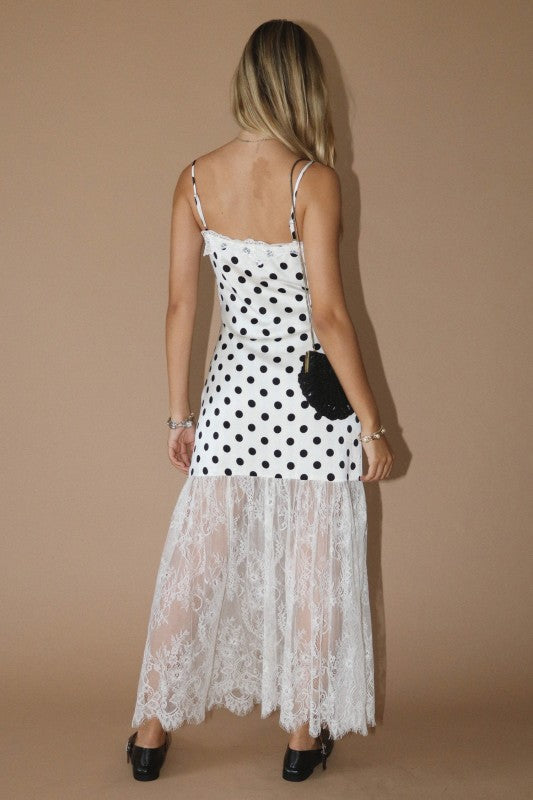 The Amour Lace Dress (White)