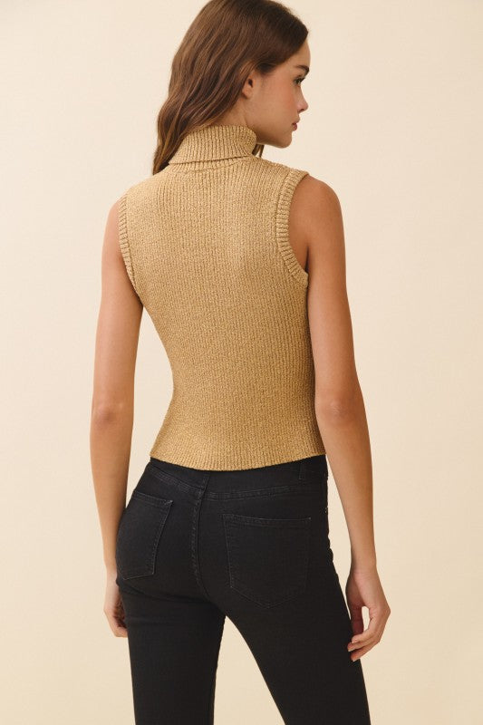 The Luxe Metallic Knit