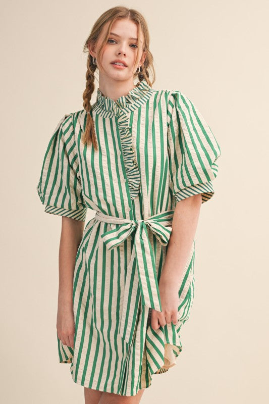 The Chapel Charm Dress - Green