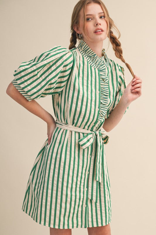 The Chapel Charm Dress - Green