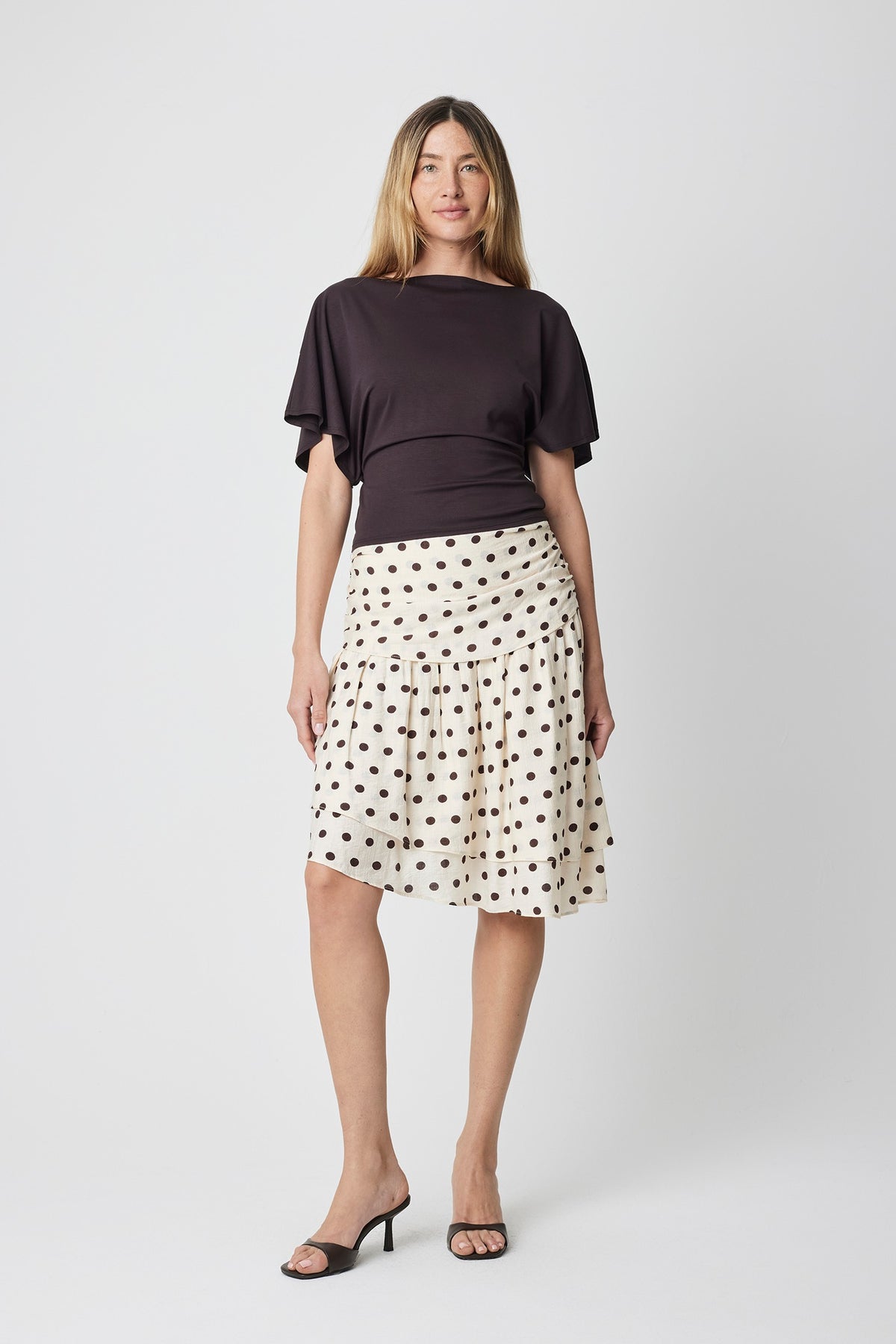 Sweet Silhouette Top (Brown)
