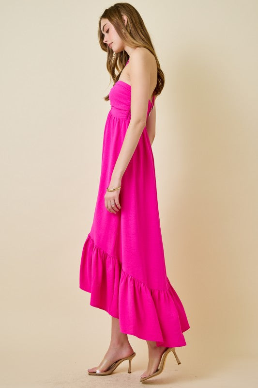 The Sunkissed Fuchsia Maxi