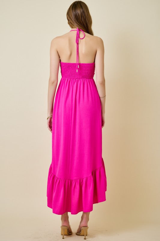 The Sunkissed Fuchsia Maxi
