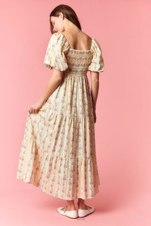 Caroline Puff Sleeve Dress