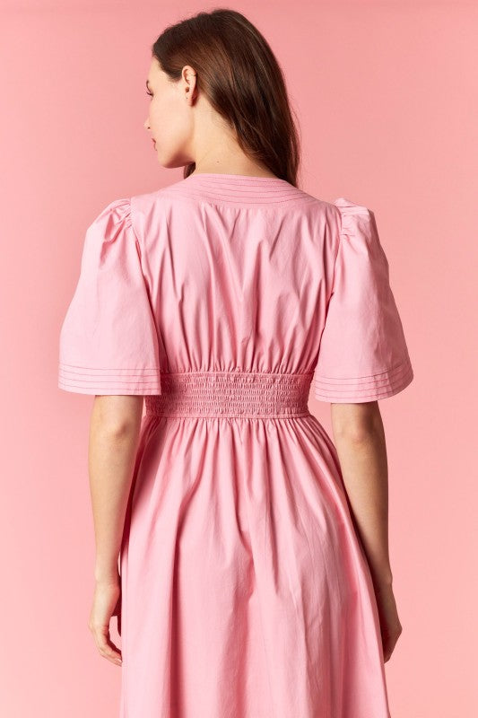 The Pink Charm Midi