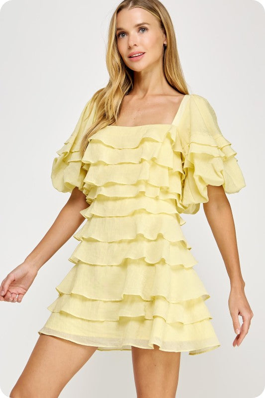 The Sunshine Tiered Dress