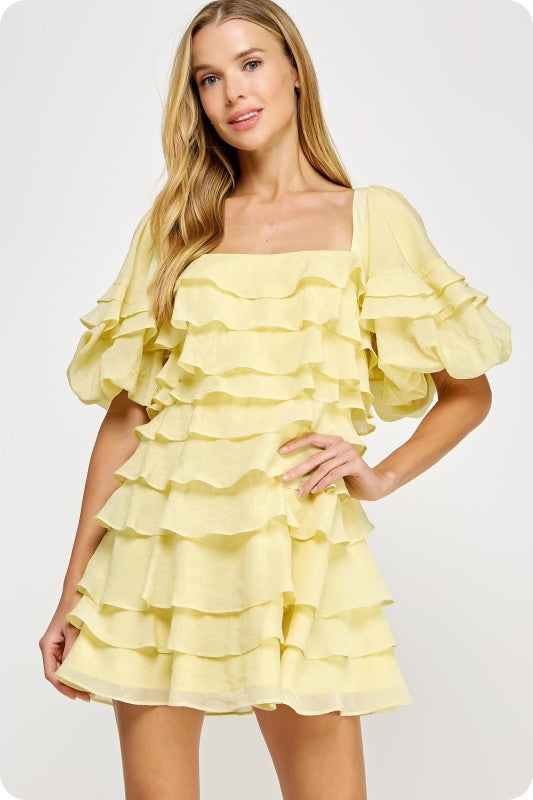 The Sunshine Tiered Dress