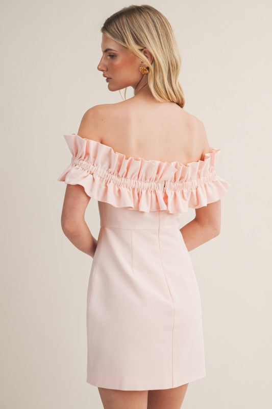 The Sweet Blush Mini Dress